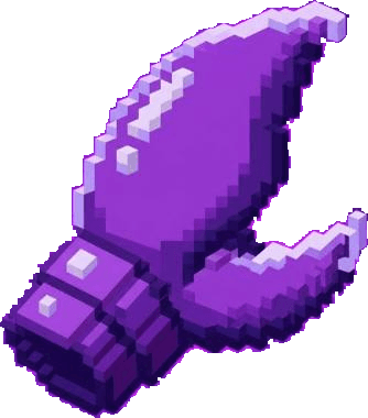 The ClawPoly pixel claw